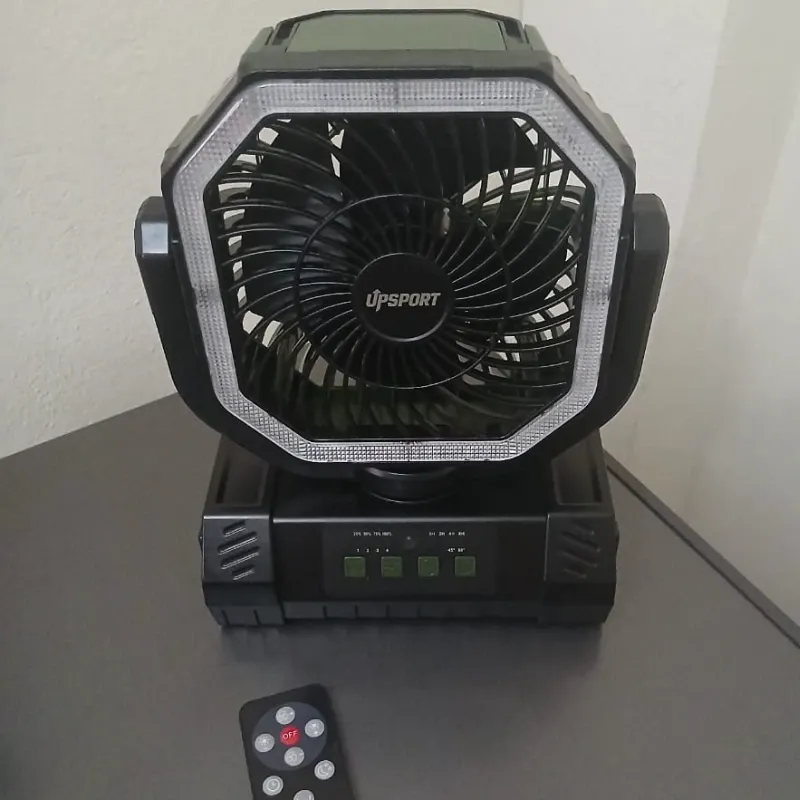 Ventilador Recargable Verde 20 000mAh
