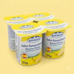 Yogurt de Vasitos Platanito 4 unidades