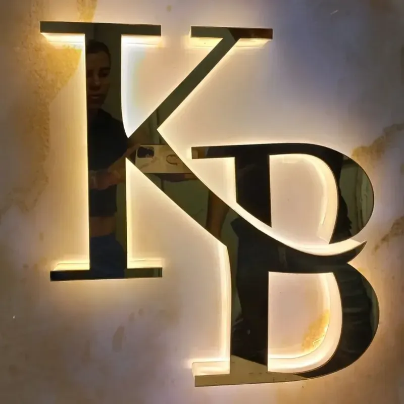 Carteles y logos Retroiluminados