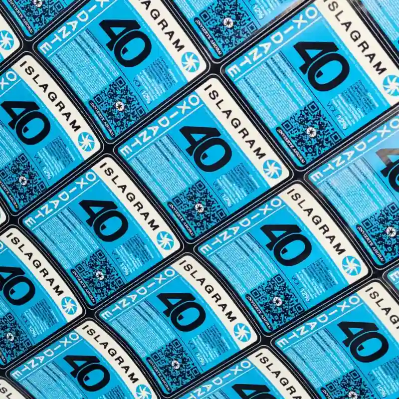 Etiquetas de Vinilo 14 USD m²