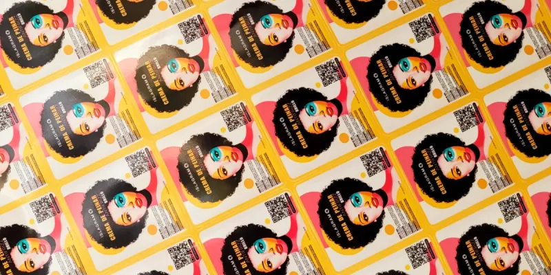 Etiquetas de Vinilo 14 USD m²