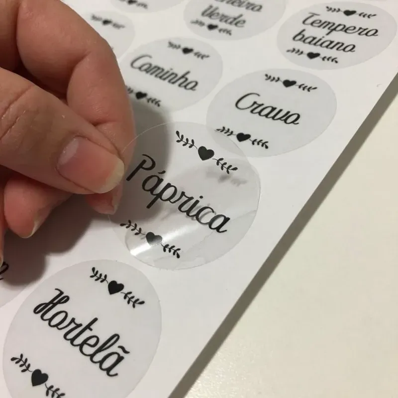 Etiquetas de Vinilo 14 USD m²