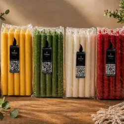 Velas 15 cm ( Paquete de 10) 