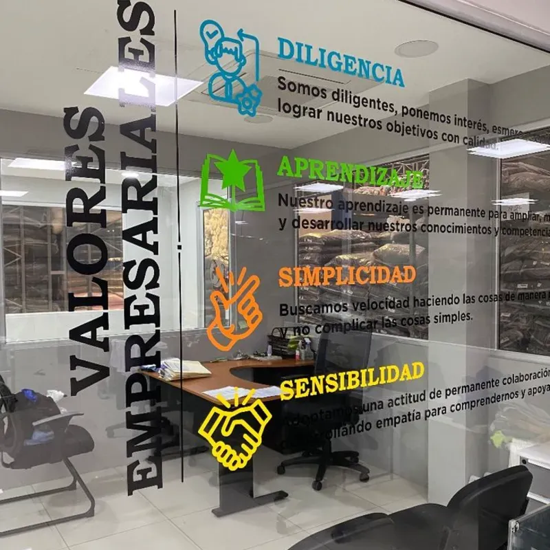 Vinilo sobre acrílico