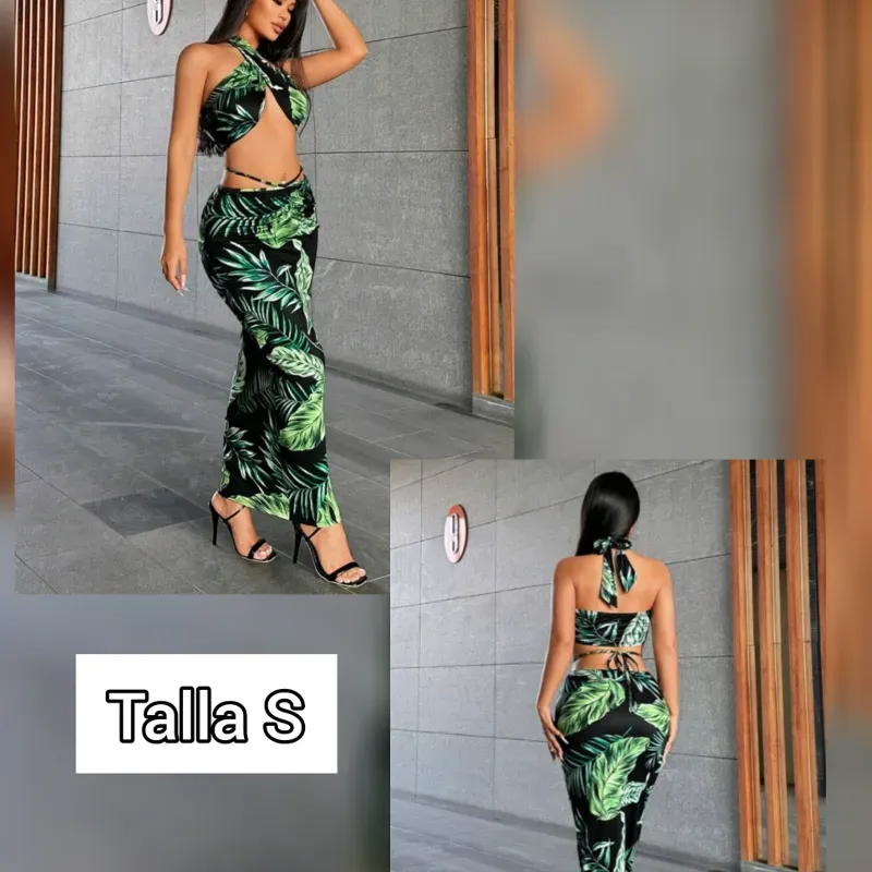 Conjunto de saya estilo verano