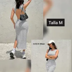 Vestido de listas