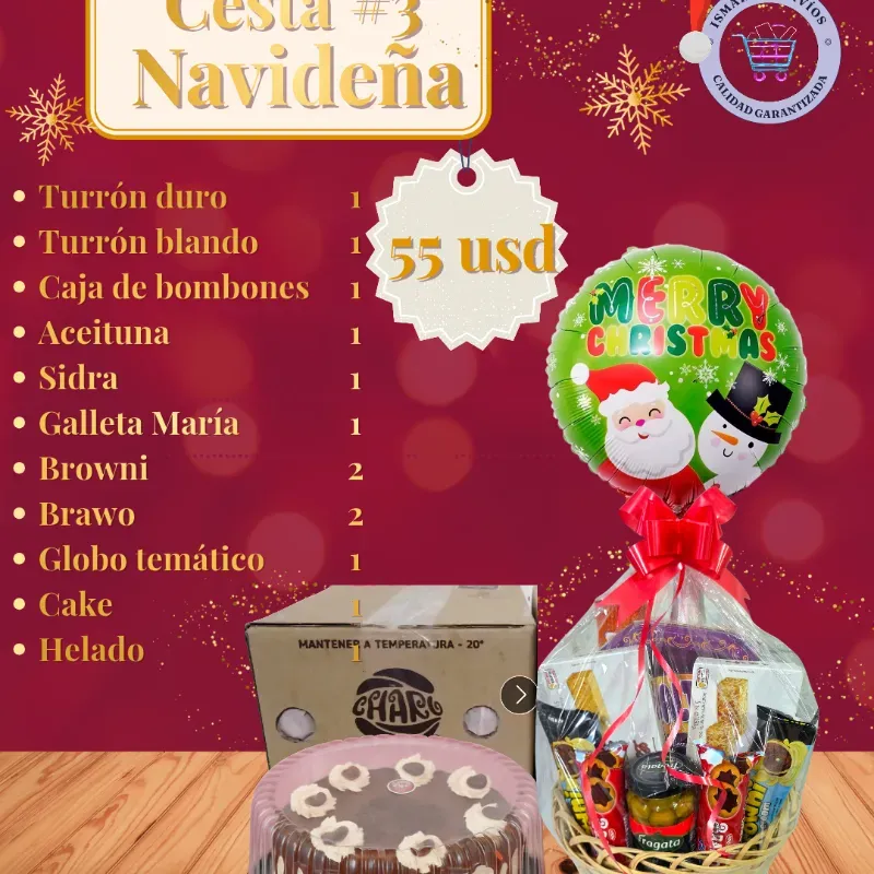 Cesta Navideña #3