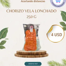 Chorizo Vela lonchado