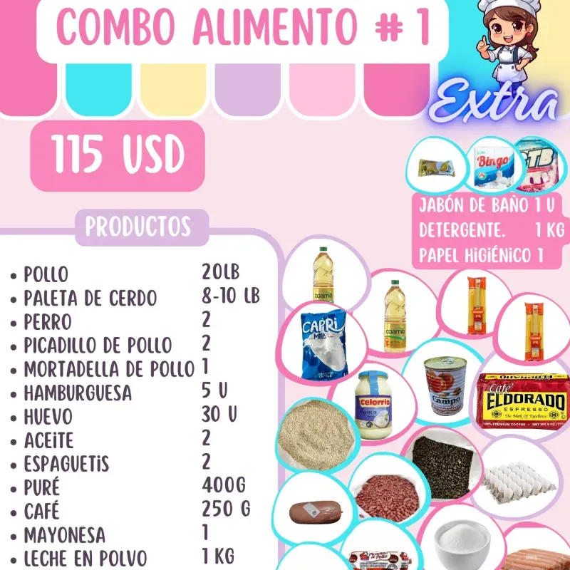 Combo Alimento 1