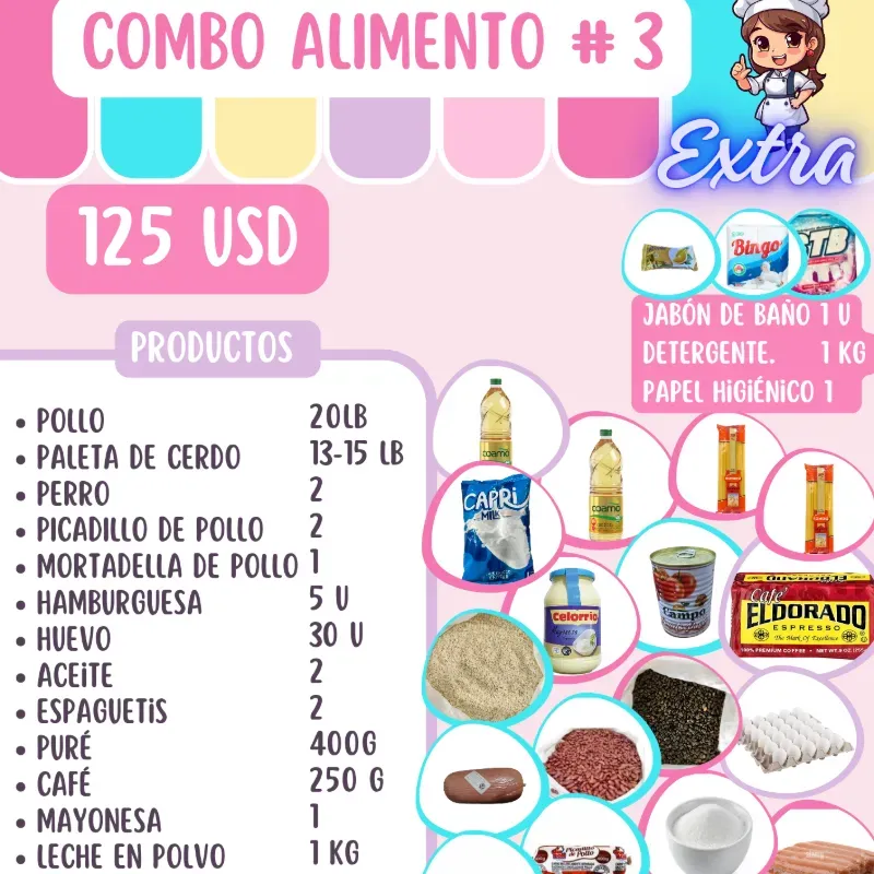 Combo Alimento 3