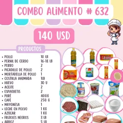 Combo Alimento  632