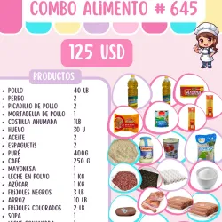 Combo Alimento 645