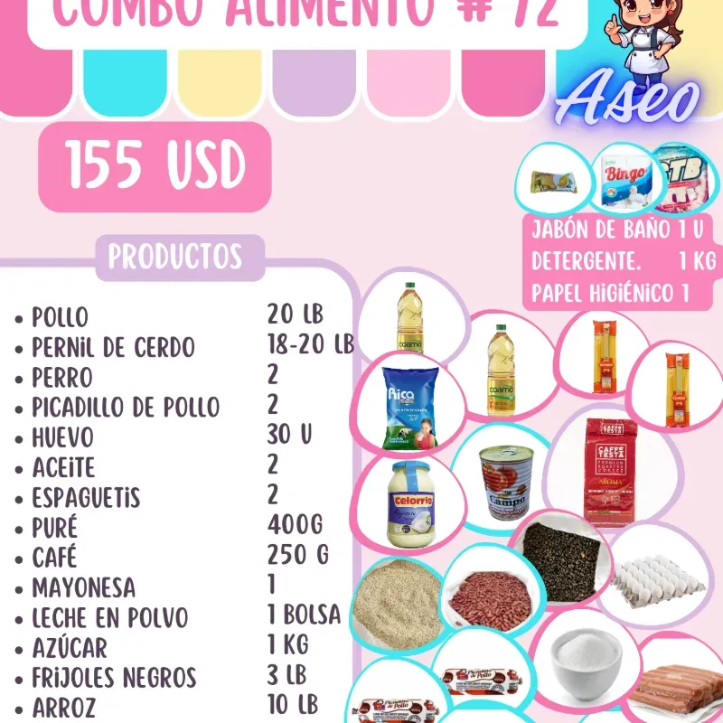 Combo Alimento 72