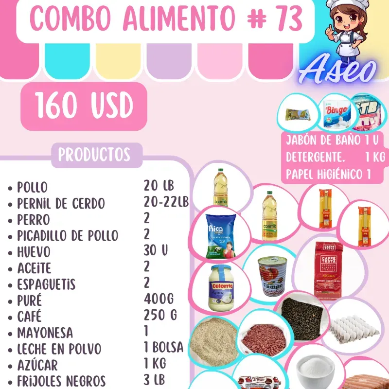 Combo Alimento 73