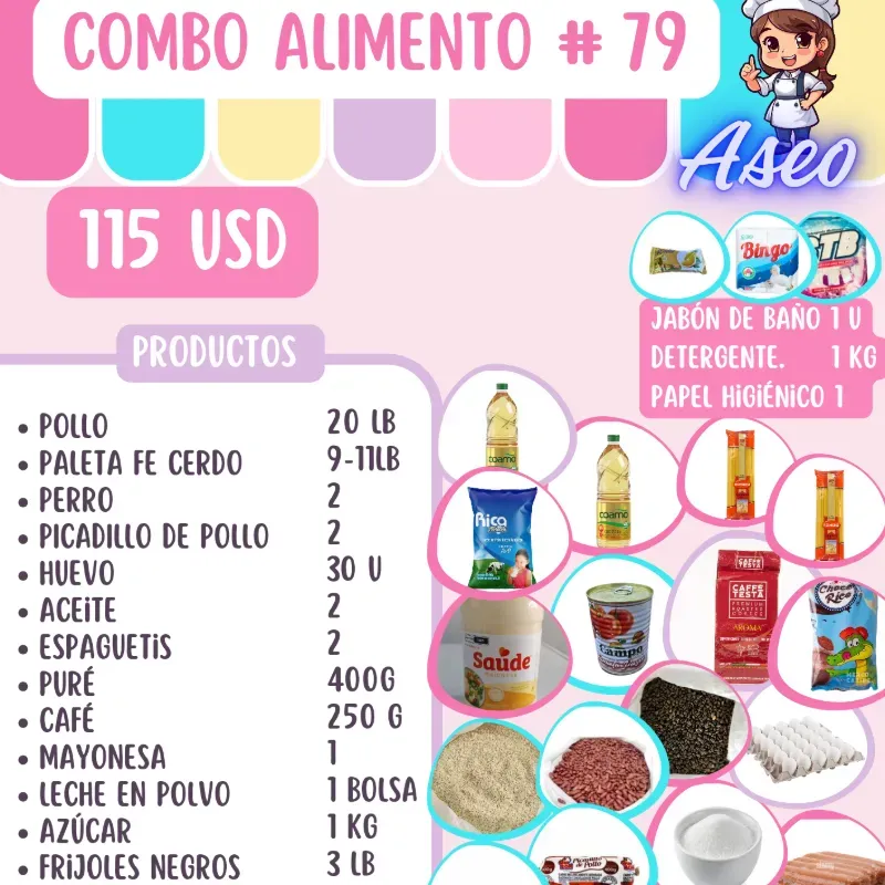 Combo Alimento 79