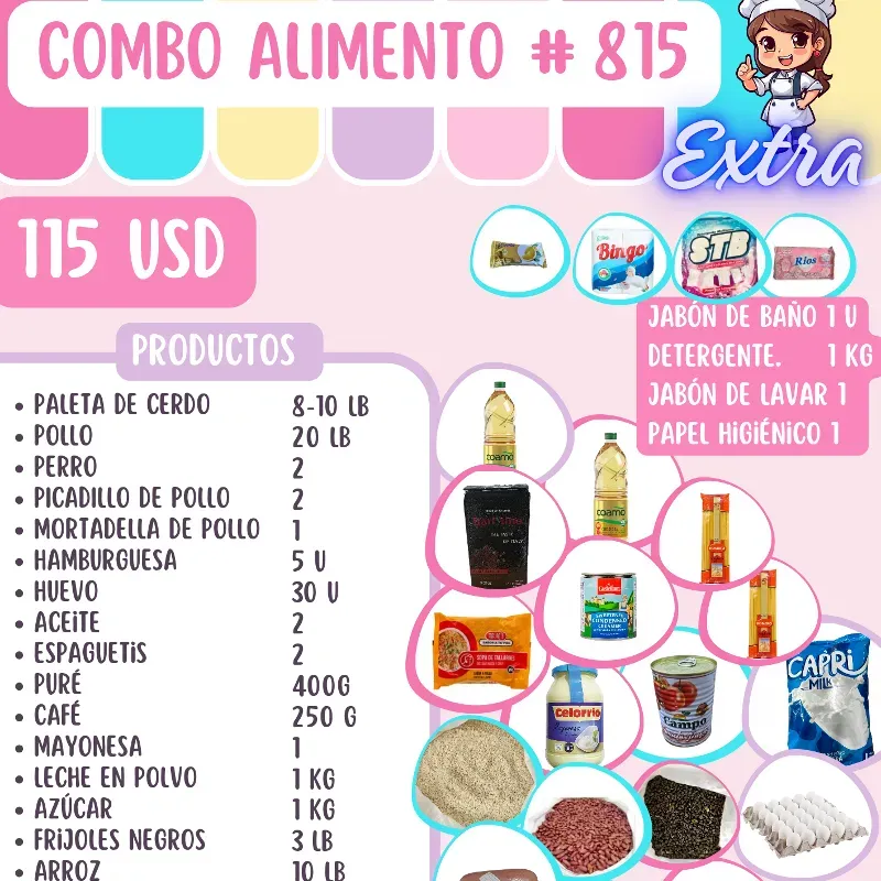 Combo Alimento 815