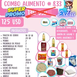 Combo Alimento 833