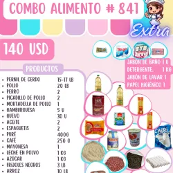 Combo Alimento 841
