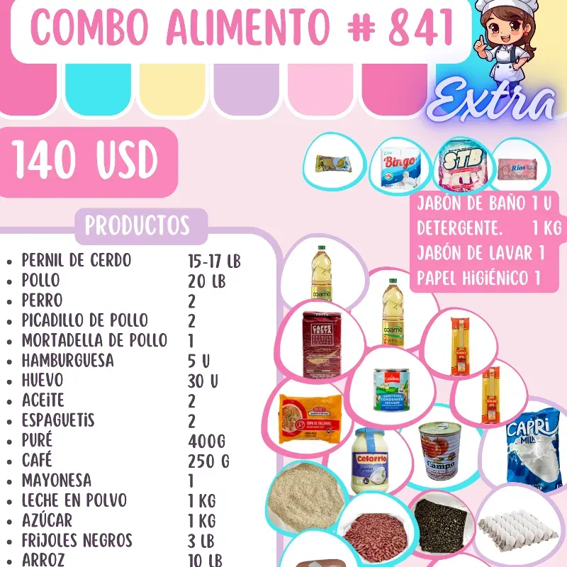 Combo Alimento 841