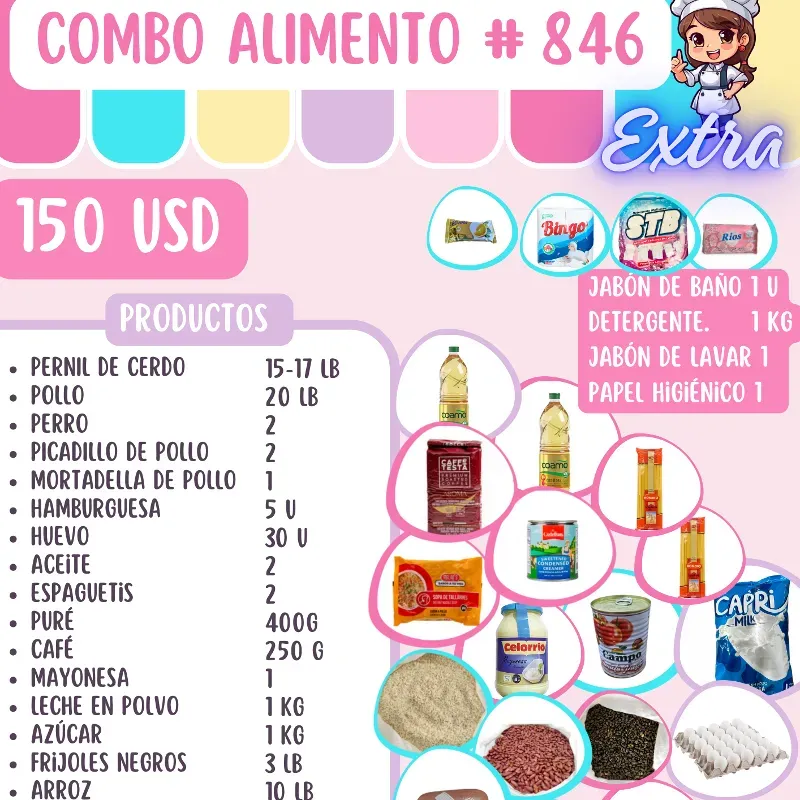 Combo Alimento 846