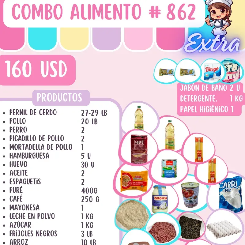 Combo Alimento 862