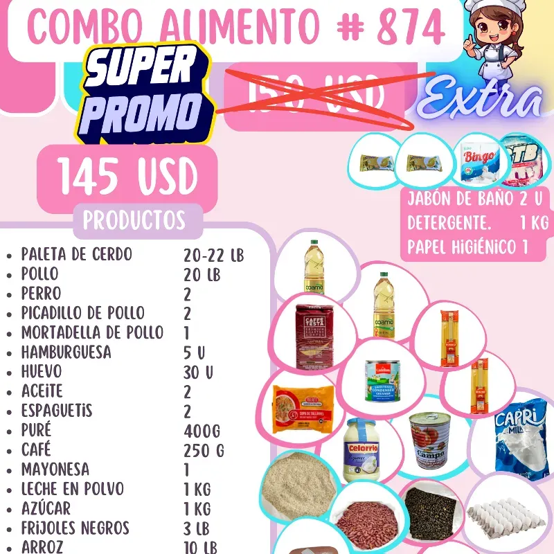 Combo Alimento 874