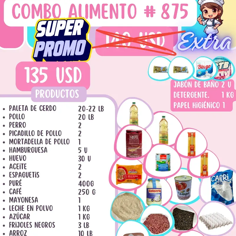 Combo Alimento 875