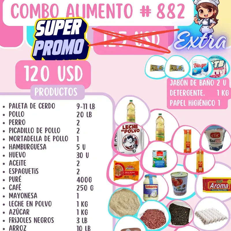 Combo Alimento 882
