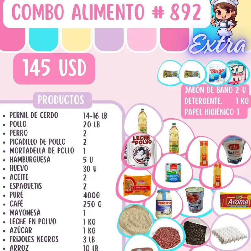 Combo Alimento 892