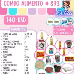 Combo Alimento 893
