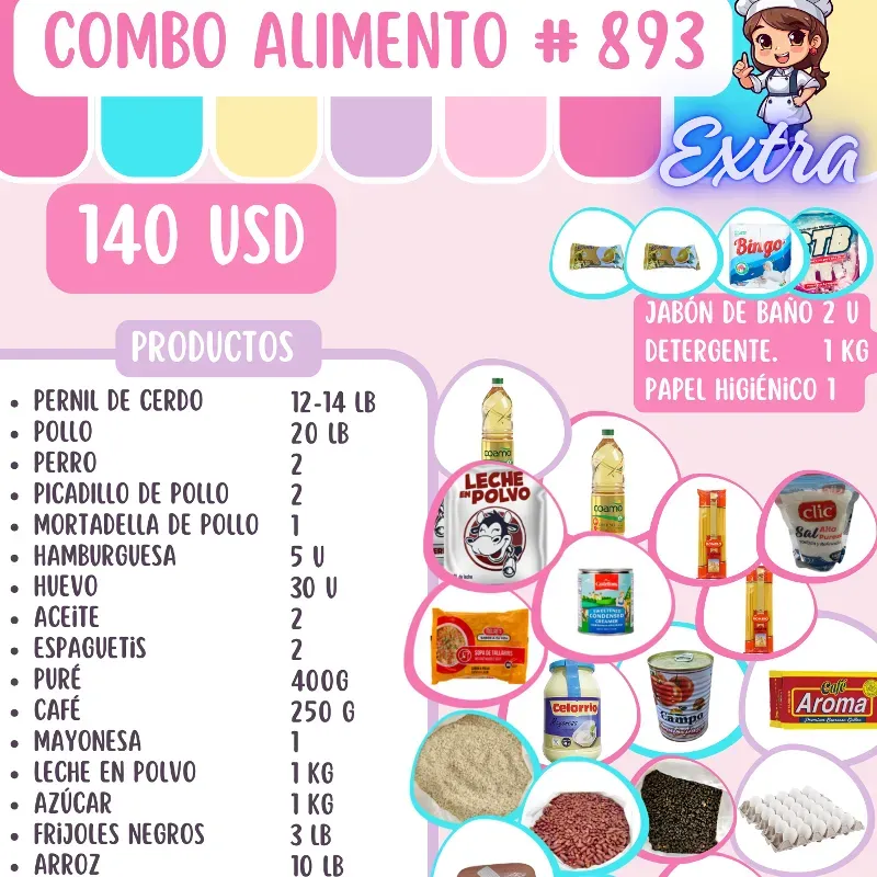 Combo Alimento 893