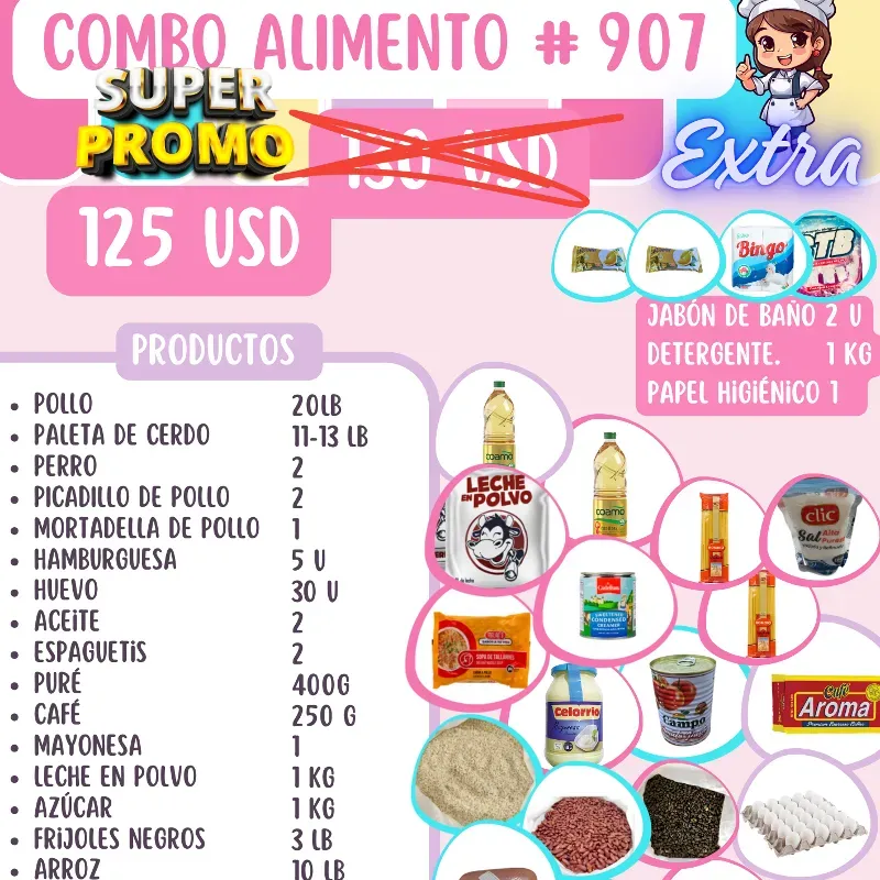 Combo Alimento 907