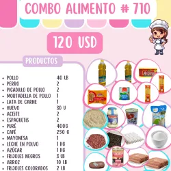 Combo Alimentos 710