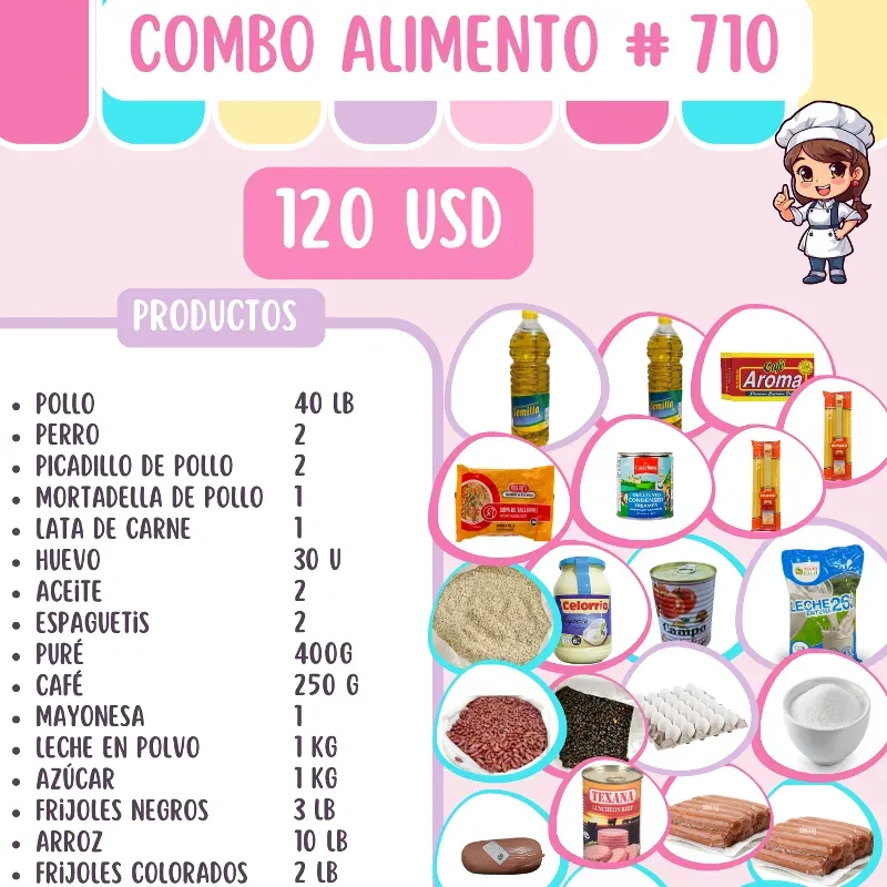 Combo Alimentos 710