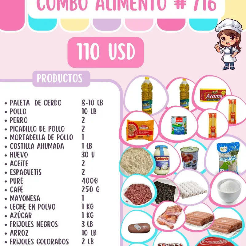 Combo Alimentos 716