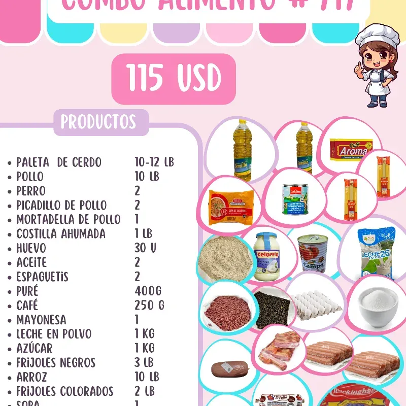 Combo Alimentos 717