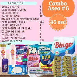 Combo aseo 6