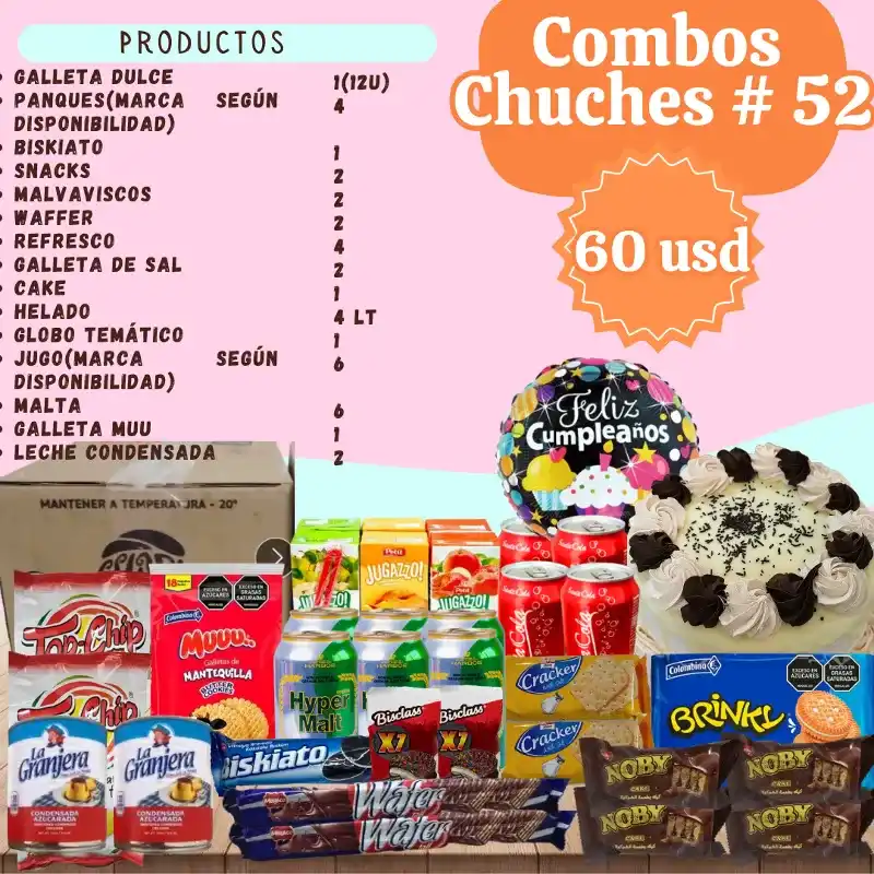Combo chuches 52