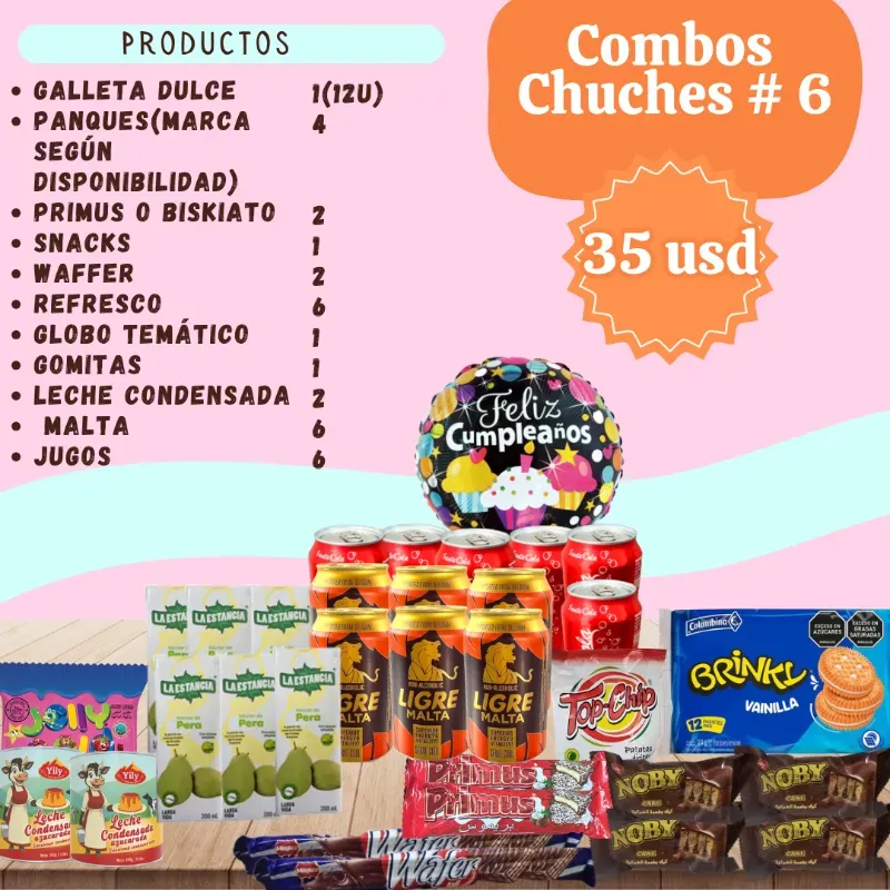 Combo chuches 6