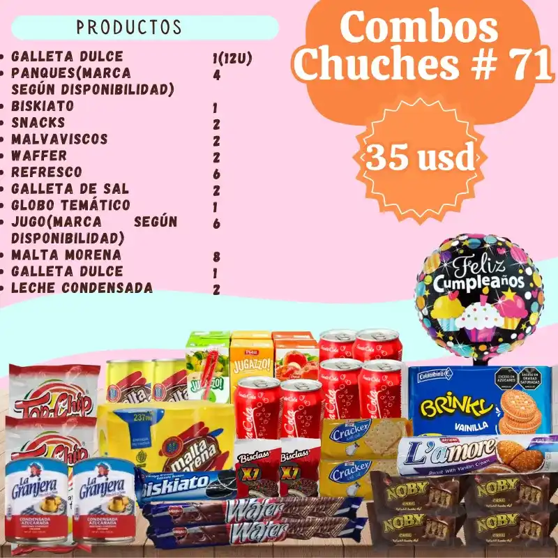 Combo chuches 71