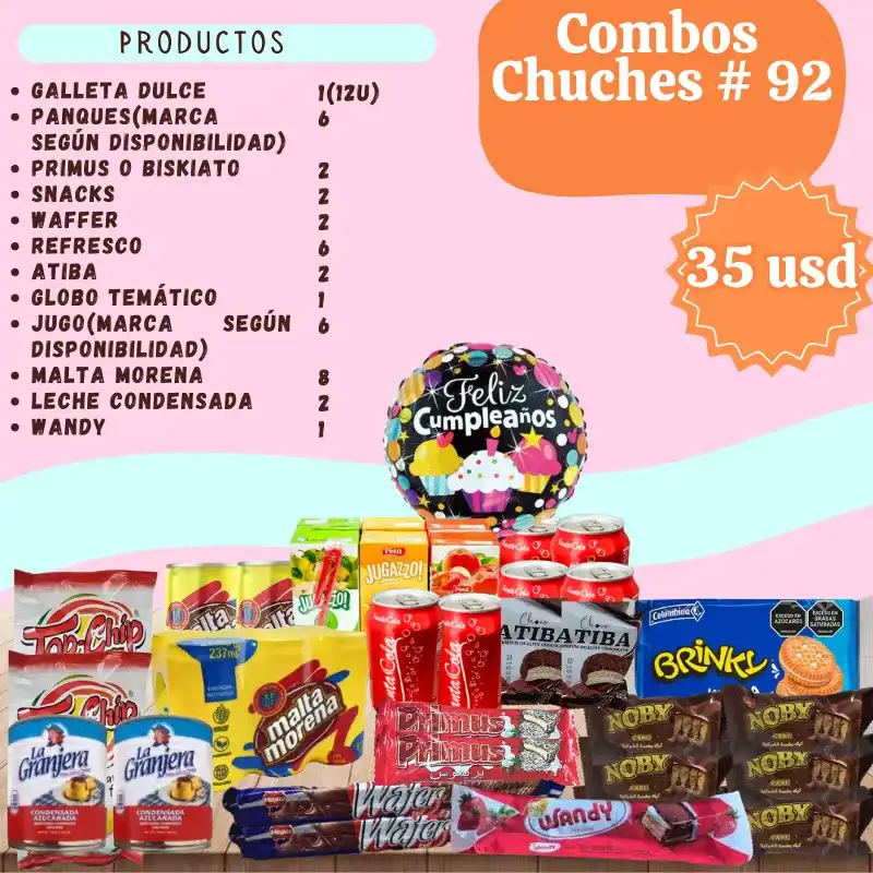 Combo chuches 92