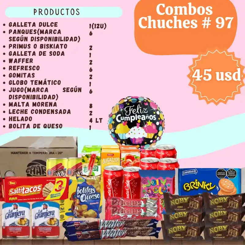 Combo chuches 96