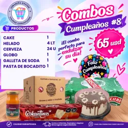 Combo cumpleañps 8