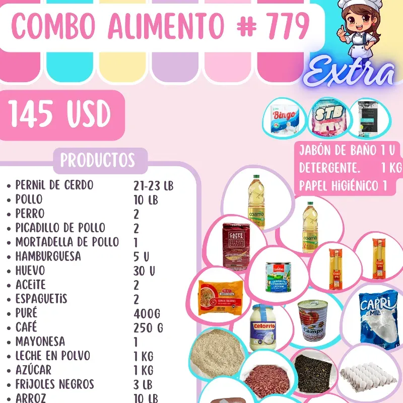Combo de Alimento 779