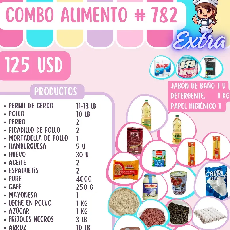 Combo de Alimento 782
