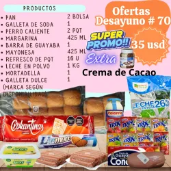 Combo desayuno 70