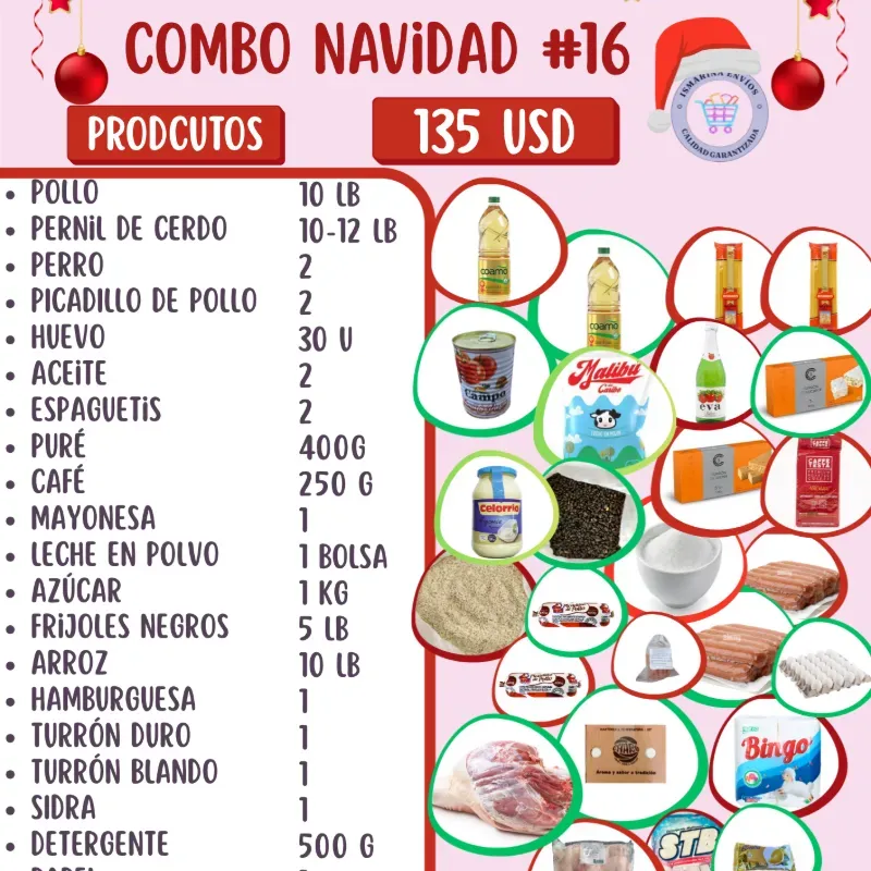 Combo navideño #16