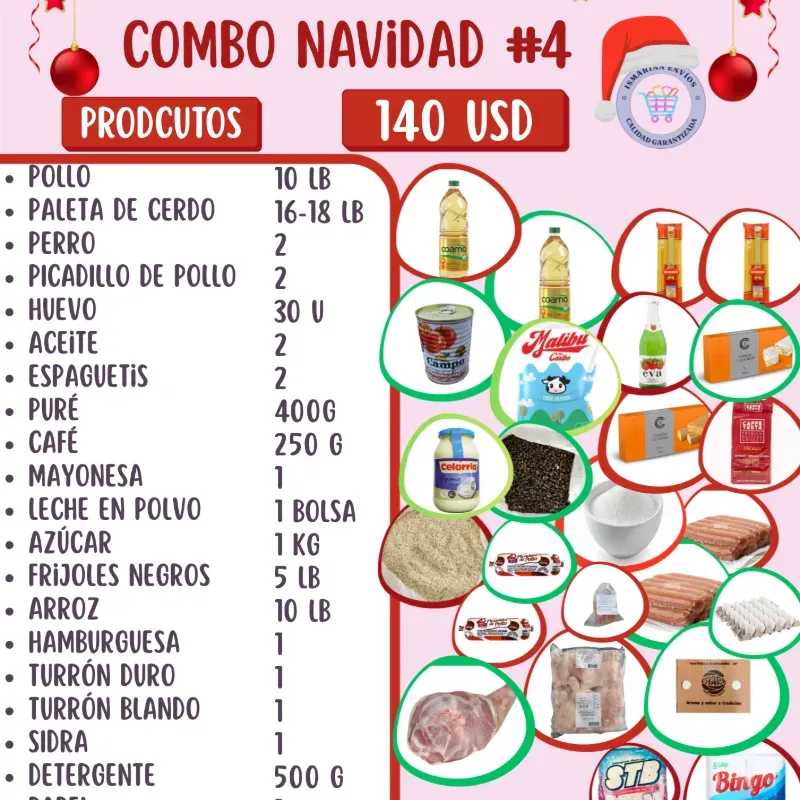 Combo Navideño #4