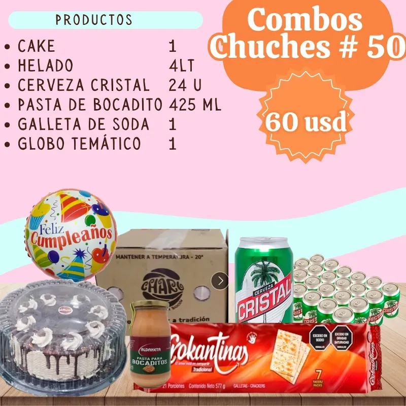 Combos chuches 50