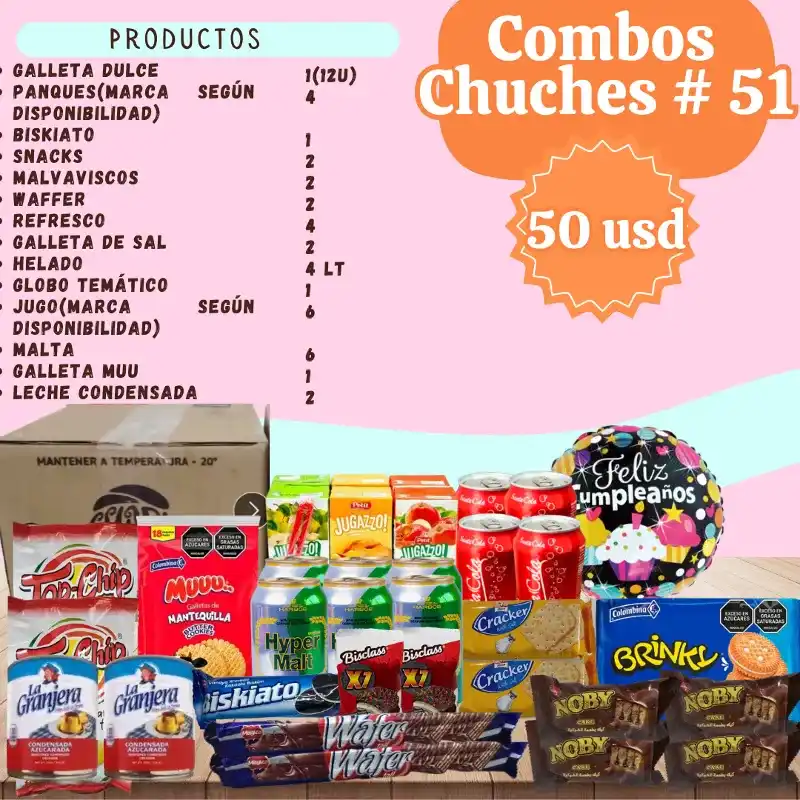 Combos chuches 51